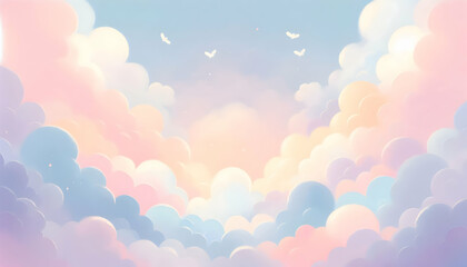 clouds in the sky
