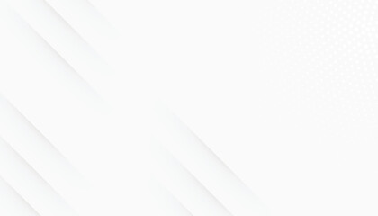 White luxury background with grey shadow diagonal stripes. 