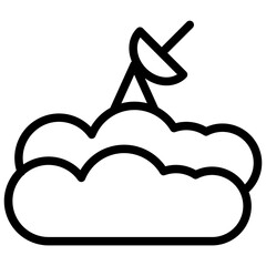 Climatology vector icon style