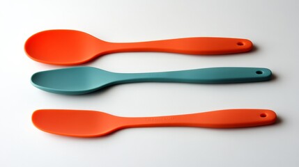 Vibrant Kitchen Utensils: A Colorful Culinary Composition