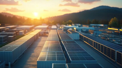 Off-grid battery factory manufacturing energy storage systems for remote and off-grid applications.