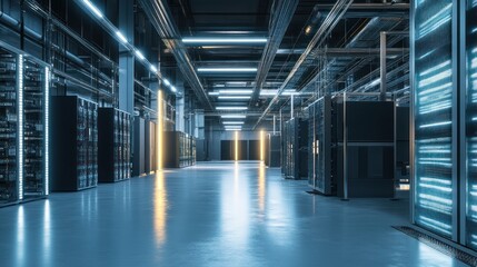 Renewable energy battery plant producing sustainable energy storage units for the automotive industry.