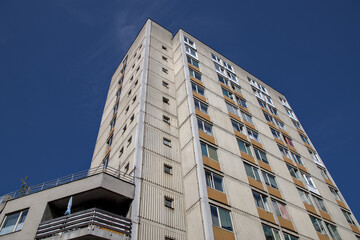 traditional residential buildings in ljubjlana slovenia (european europe travel destination)...