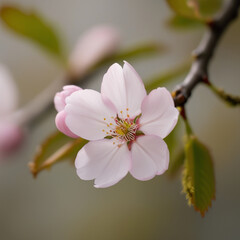 Fototapeta premium Natural Cherry Blossom Flower