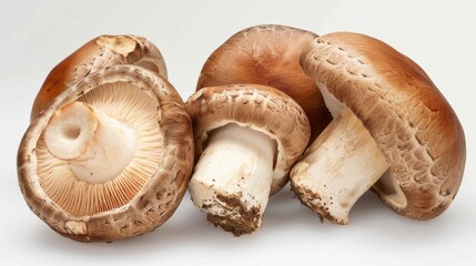 Mushroom captured on a peaceful background, awesome natural mushroom. Background modest, mushroom pronounced.