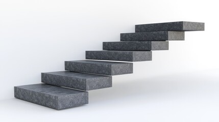 Modern Concrete Stairs with Minimalist Design