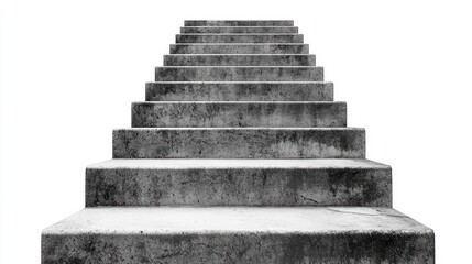 Concrete Steps Leading Up Toward Bright Future
