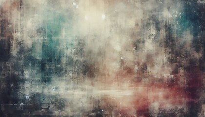 Fototapeta premium Grunge abstract background with distressed textures and muted color tones,generative ai 