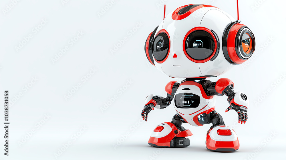 Poster exploring the future of daily life with minima a smart ai-controlled robotic assistant redefining hu