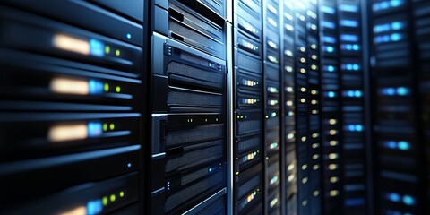 Businesses use computers to store and manage digital files, like documents and data. This includes using software for online document storage, databases, and security systems to protect information.