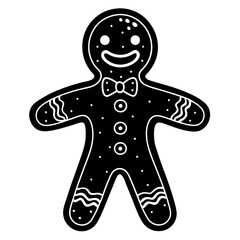 christmas gingerbread person