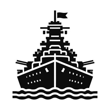 recommend clip art: Battleship Warship icon Vector Art image