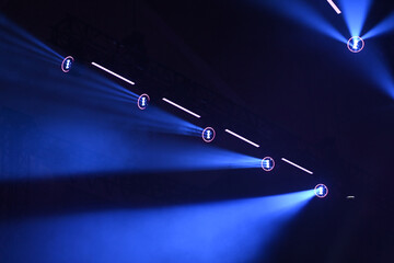 light, night, spotlight, stage, design, concert, technology, music, projector, lamp, club, 3d, space, digital, blue, show, party, business, illustration, dark, theater, interior, bright, disco, art