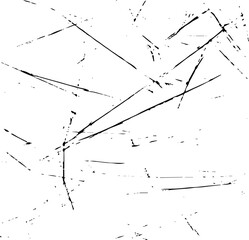 Scratched Grunge Urban Background Texture Vector. Dust Overlay Distress Grainy Grungy Effect. Distressed Backdrop Vector Illustration. Isolated Black on White Background. EPS 10.