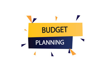 Printbutton web template,Speech,budget planning,bubble, banner label

