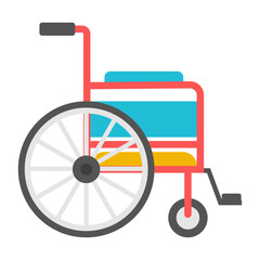 Premium download icon of wheelchair


