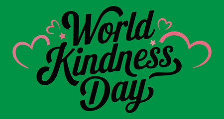 World Kindness Day Social Media Post Banner Vector Art Illustration