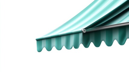 Fototapeta premium Awning, white isolate background