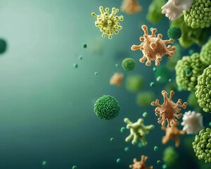 Symbiotic relationship between probiotics and immune cells, gut health, immune system