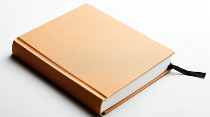 Book on white isolated background