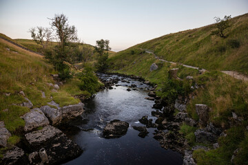 The River Twiss , part of the Ingleton Waterfalls Trail in Yorkshire