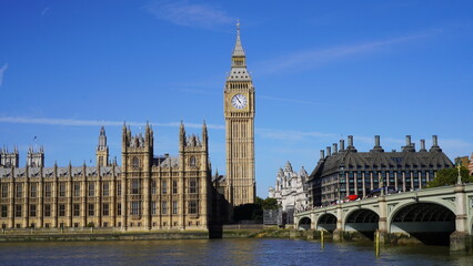 Obraz premium houses of parliament Big Ben London 