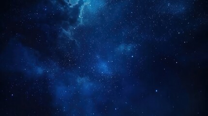 Obraz premium Night Sky with Stars and Nebulae