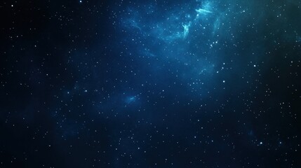 Cosmic Nebula: A Starry Night