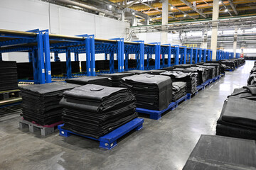 Tire industry, tire production, tire warehouse, industry, metal, construction, tire factory, warehouse, tires, building, truck tires, passenger tires, tire fitting equipment, automobile tires, machine