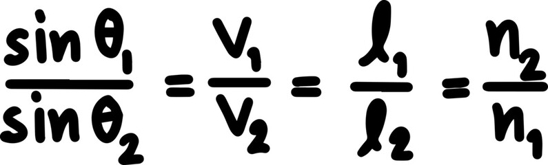 Fototapeta premium reflection of light physics law