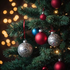 Bright decorations warm the spirit