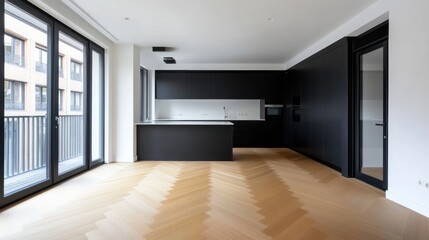 Fototapeta premium Modern Kitchen Interior Design