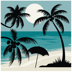 Tree icon with different stages.