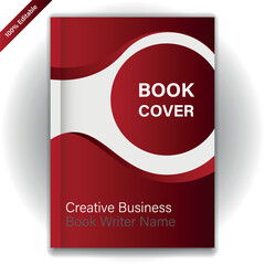 modern book cover and company annual report design template