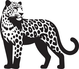 Cheetah vector illustration design
