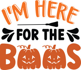 i'm here for the boos