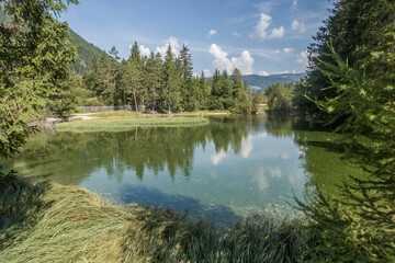 Toblacher See, Südtirol, Italien, Bozen, Toblach