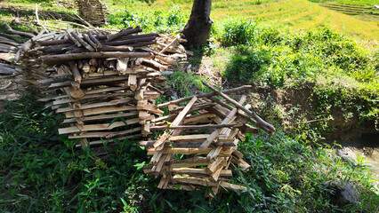 Wood Scrap Fire Starter