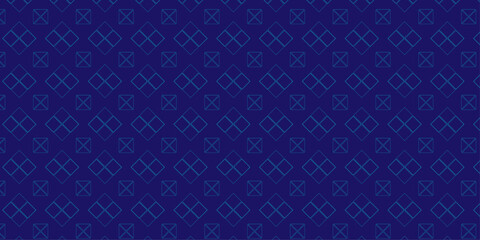 Seamless pattern design with geometric shape | Modern geometric pattern design for texture, banner, presentation, web, flyer, futuristic | Violet color vector pattern design with square and triangle