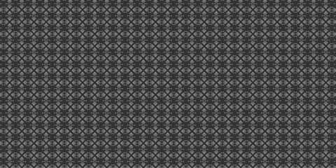 Seamless pattern design with geometric shape | Modern geometric pattern design for texture, banner, presentation, web, flyer, futuristic | Black color vector pattern design with square and triangle