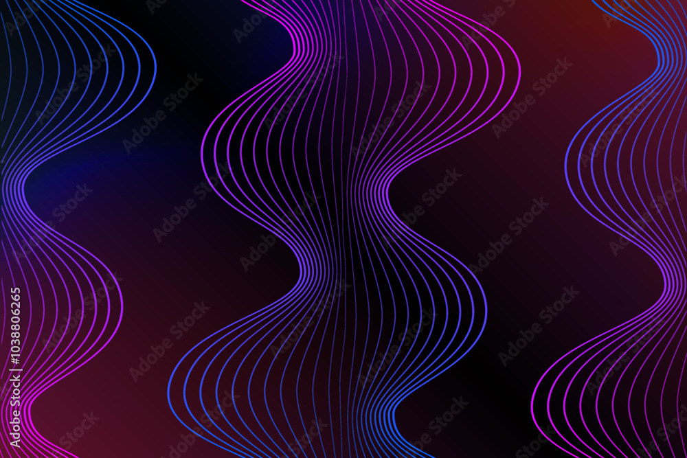 Poster dark blue pink waves color gradient background, texture blur abstract background, abstract gradation