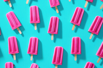 Colorful balloons flying against a clear blue sky.