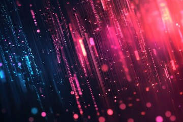 Fototapeta premium Background on the binary stream concept