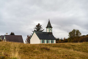 Fototapeta premium Ring Thingvellir - Iceland - October