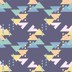 Seamless pattern bugs, insects, flowers. Template for printing, screensavers; pattern for textiles, cover, banner template in social networks.