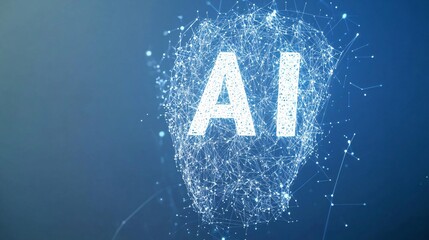 Technology AI Systems and Responsive Logo Generation Concept