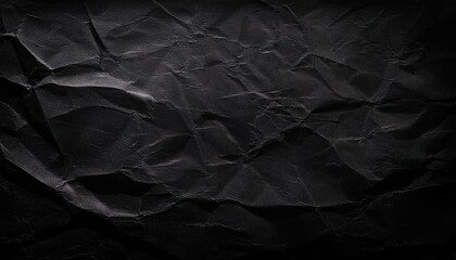 Fototapeta premium empty old vintage black scratch torn poster overlay texture background, Abstract Wrinkled Black Paper Texture, texture , background
