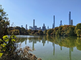 Obraz premium Central Park in Fall, New York - October 2024