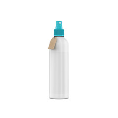 Isolated Spray Bottle with a Cap White Background