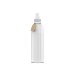 Isolated Spray Bottle with a Cap White Background